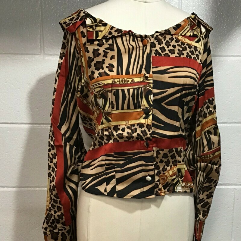 Leopard/Zebra Print Top
