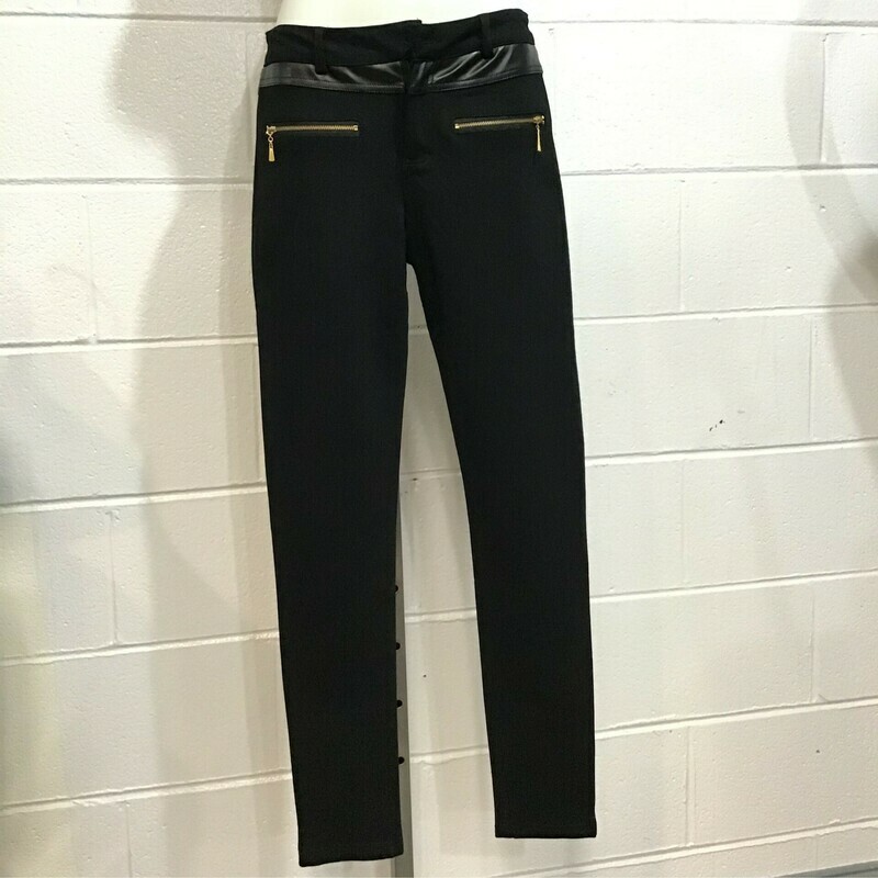 Pants Leather Detail