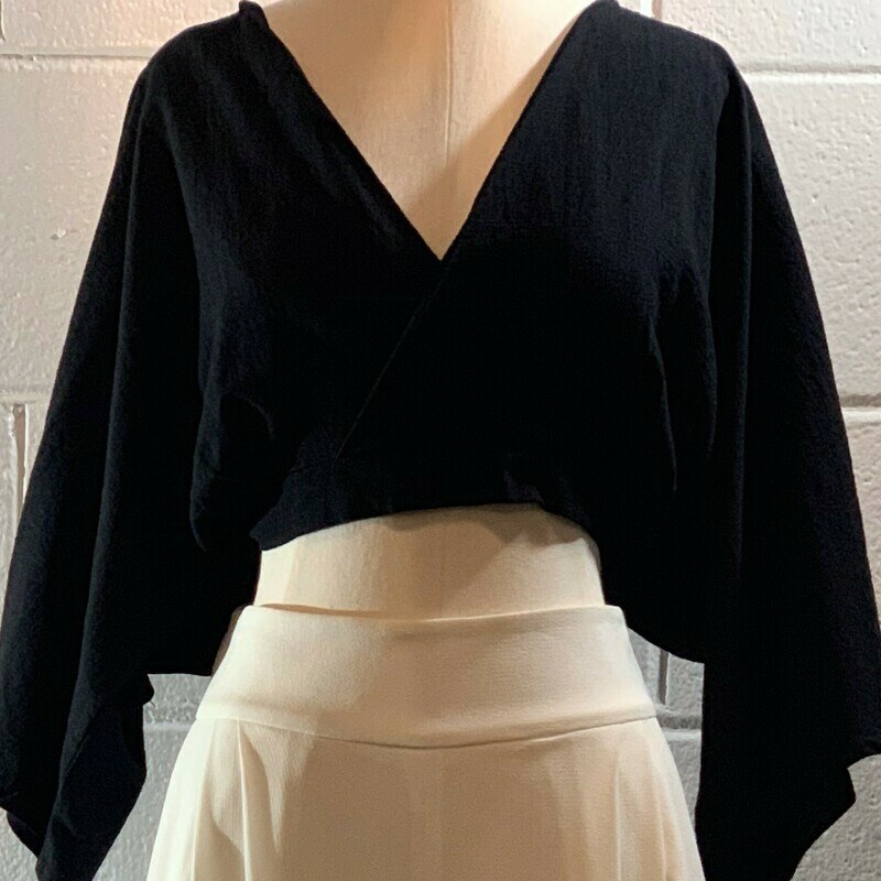 Black V-Line Top