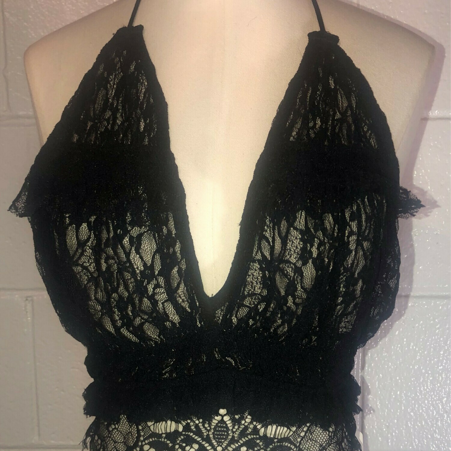 Black Laced Bra