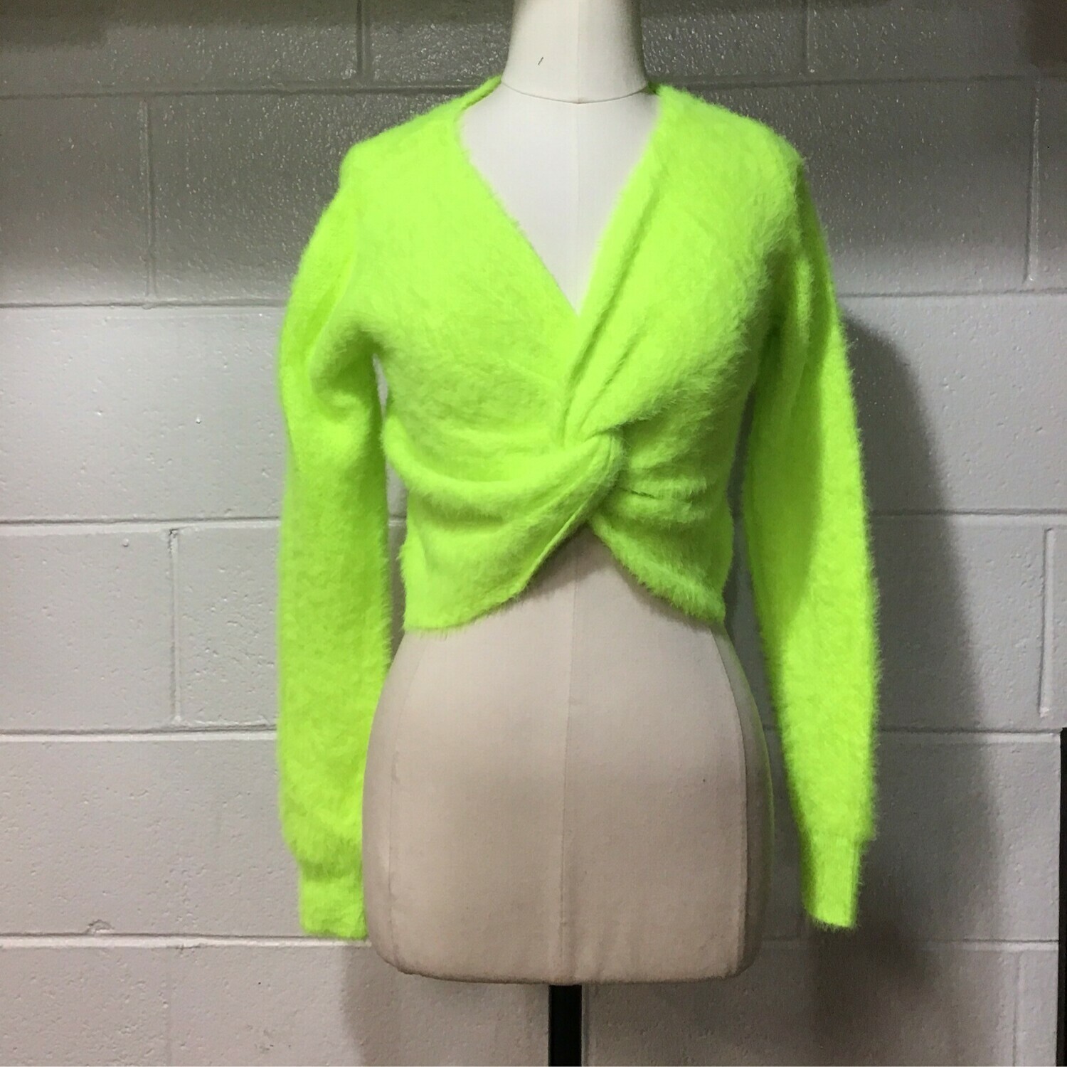 Fuzzy Neon Top