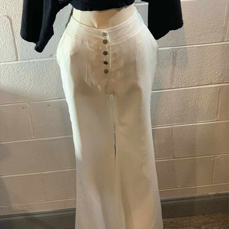 High Waisted Dressy Pants W/  Flare Ends