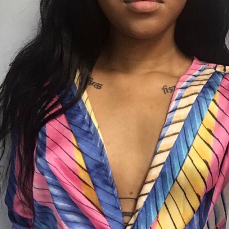 Pink Blue Yellow Shirt