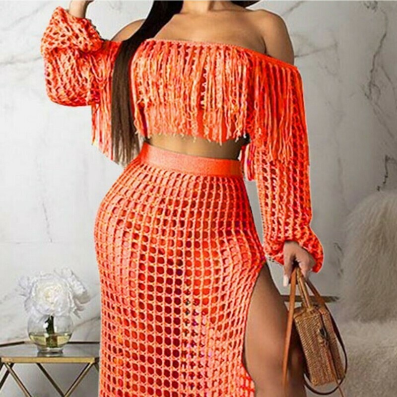 Orange Cover Up