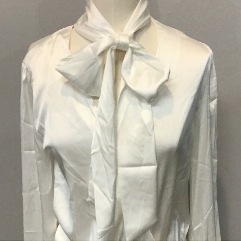 White Bow Tie Bodysuit