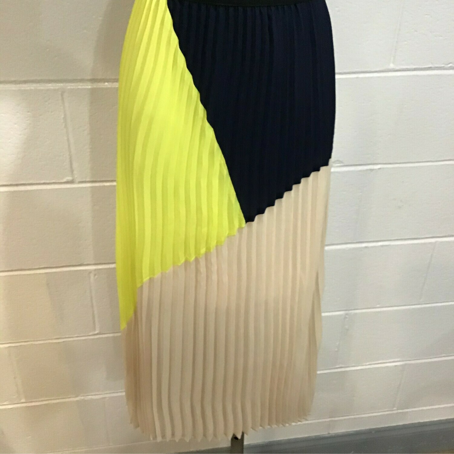 Yellow/Blue/Tan Skirt