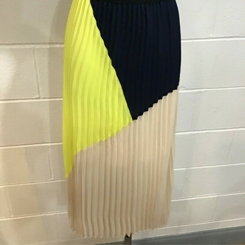 Yellow/Blue/Tan Skirt