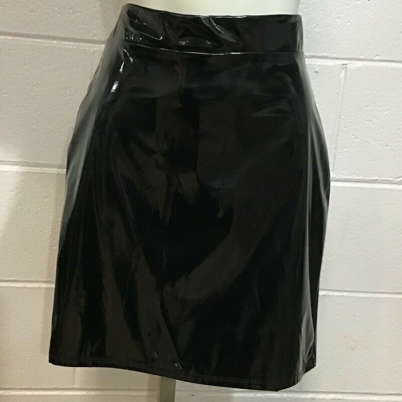 Black Leather Skirt
