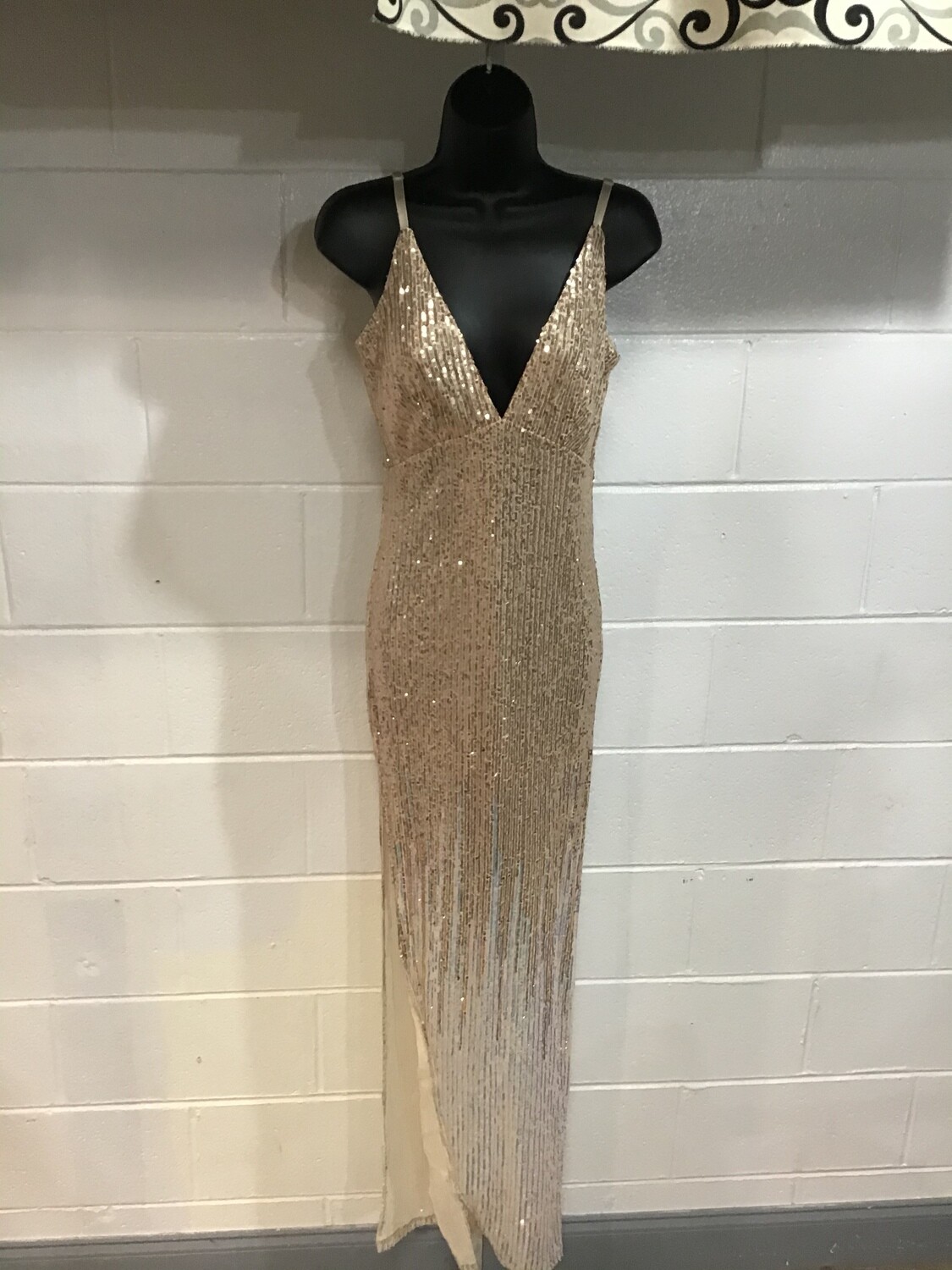Sequence Nude Dress