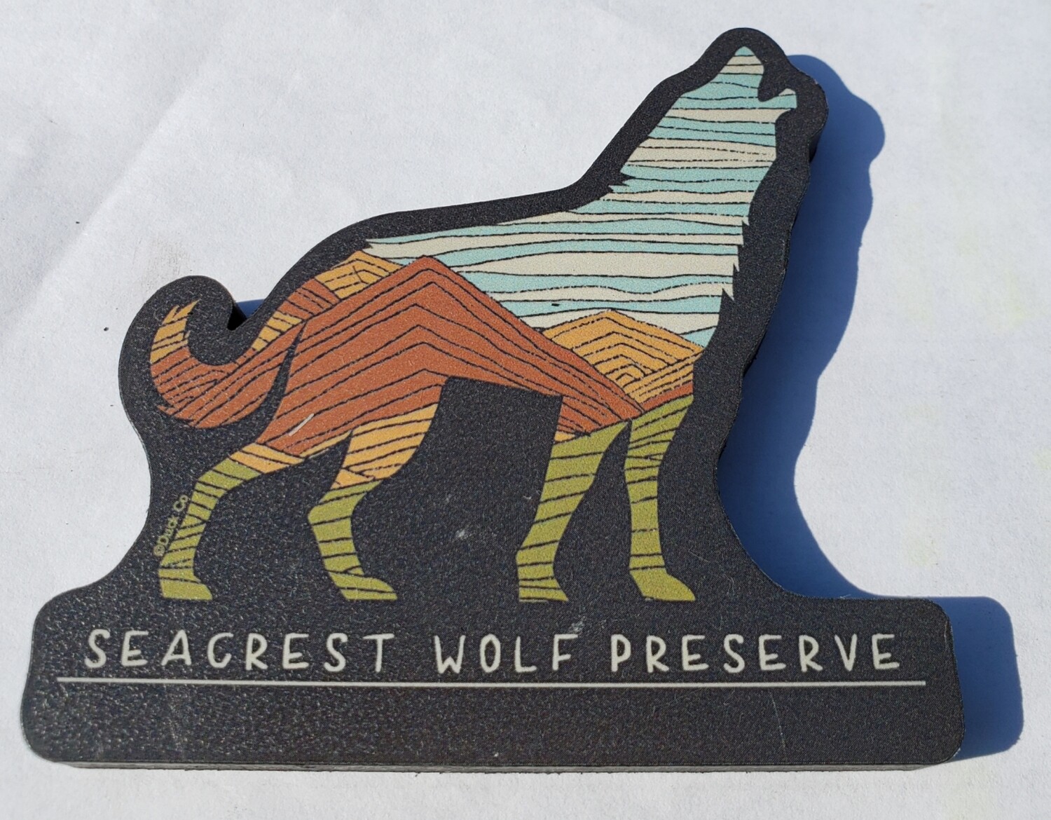 Howling Wolf Magnet Howling Wolf Magnet
