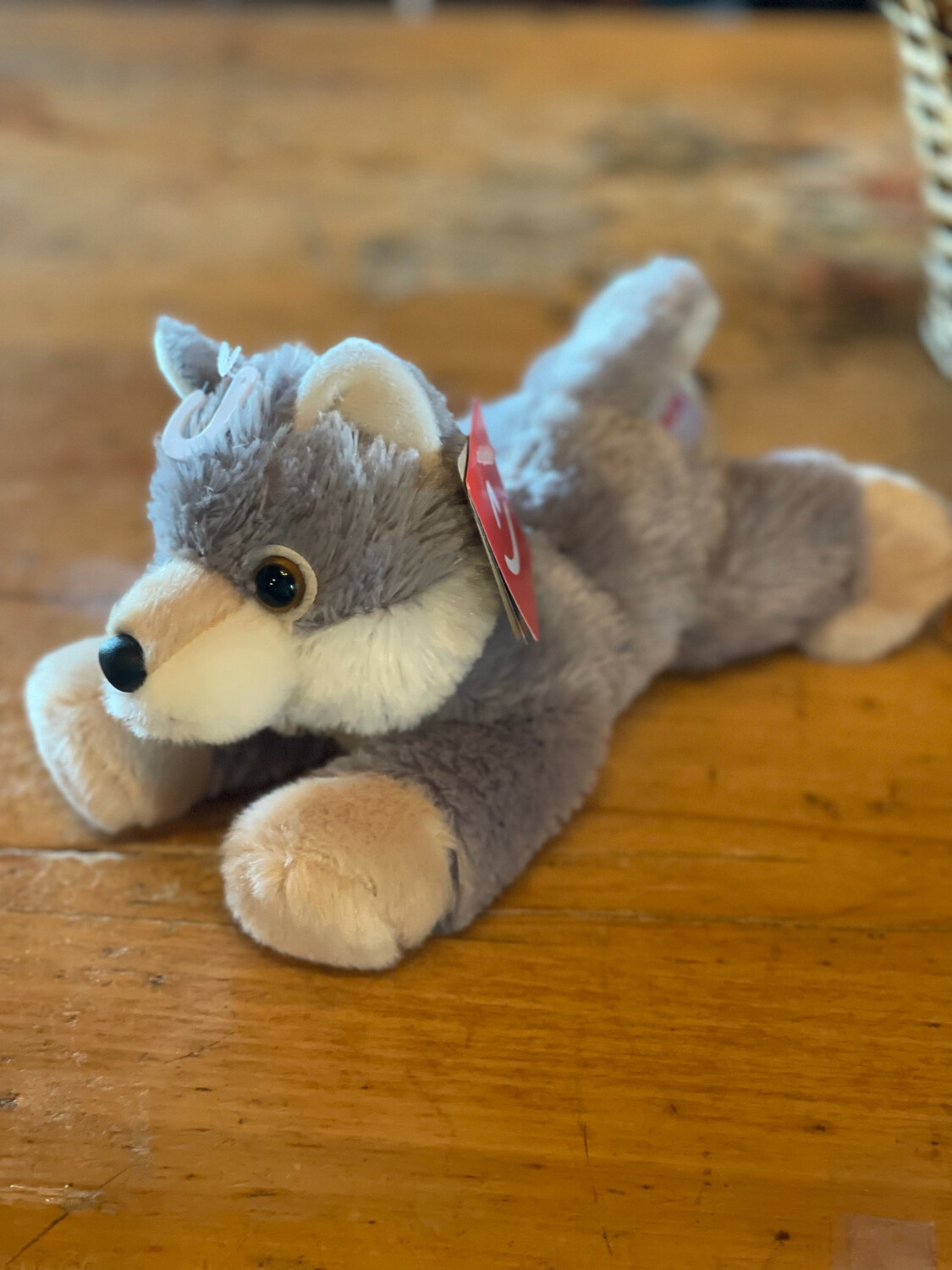 Small Gray Wolf Plushie