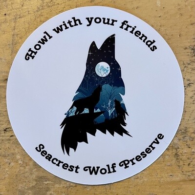 Howl with your Friends Decal