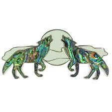 Wild Pearle Wolf Hair Clip