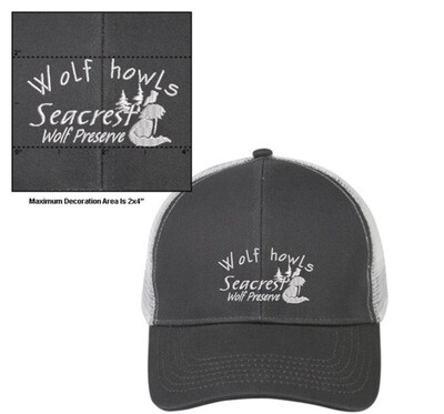 Grey Logo Trucker Hat