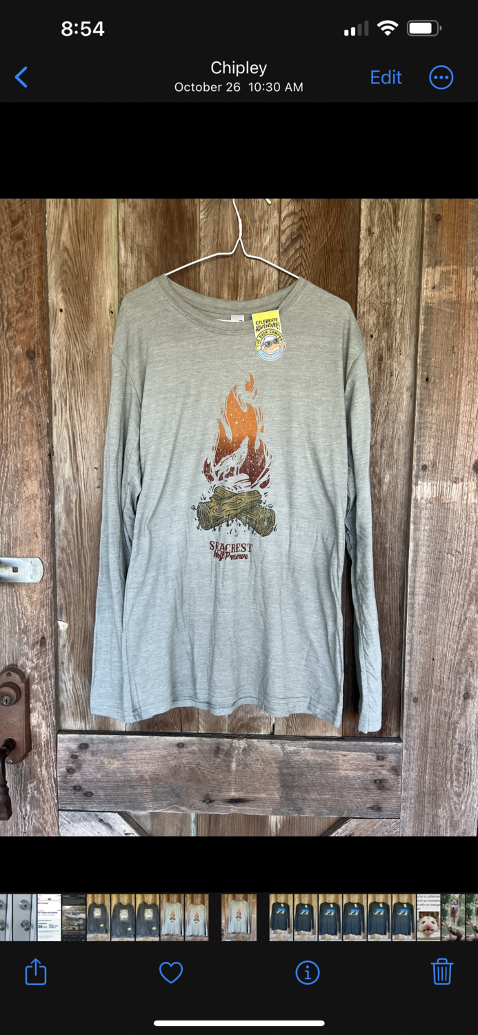 Wolf in the flame-Long sleeve