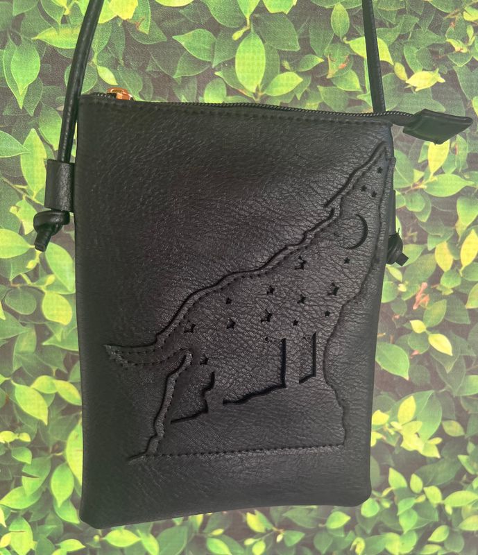 Crossbody- Black- Wolf
