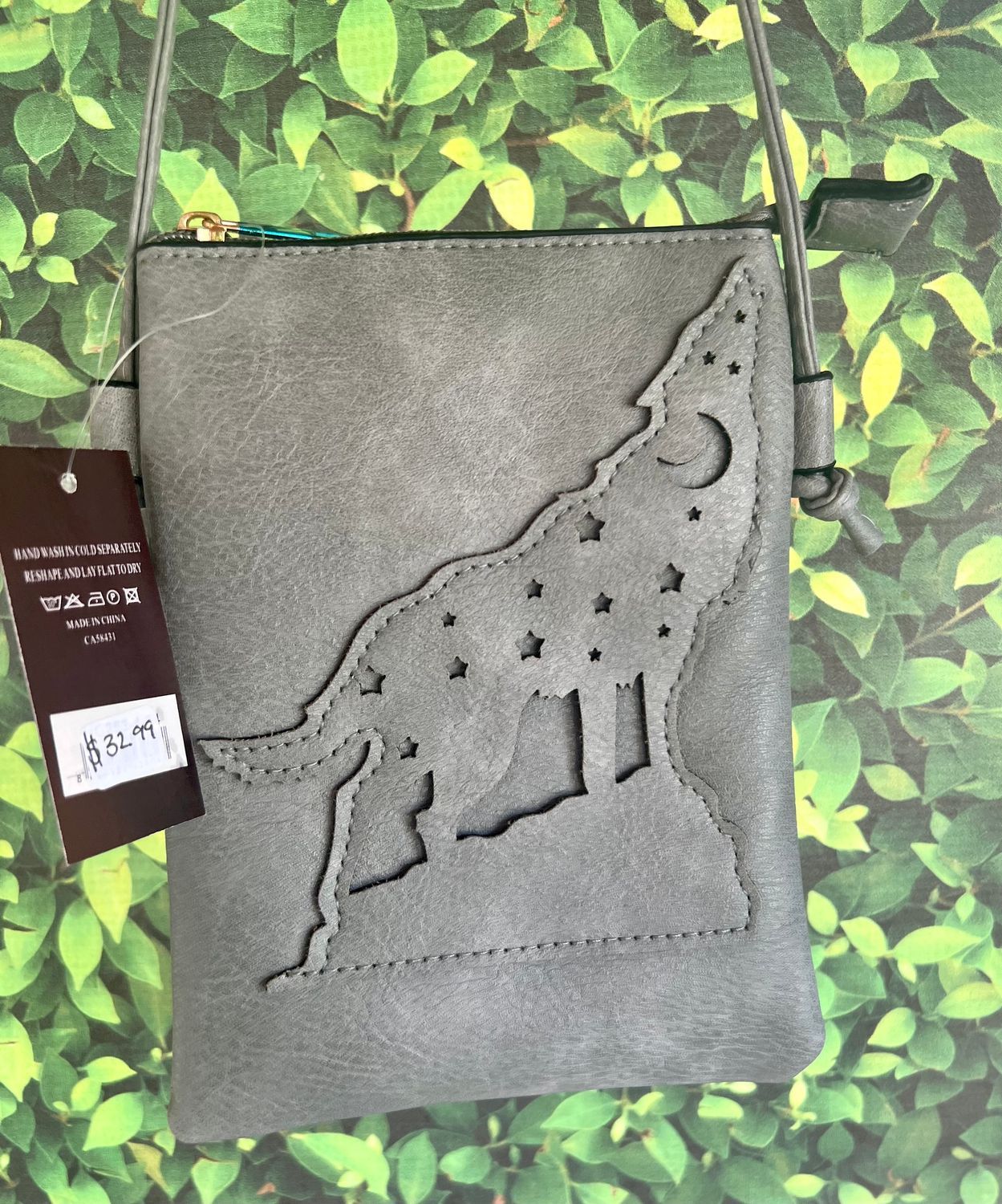 Crossbody- Grey- Wolf