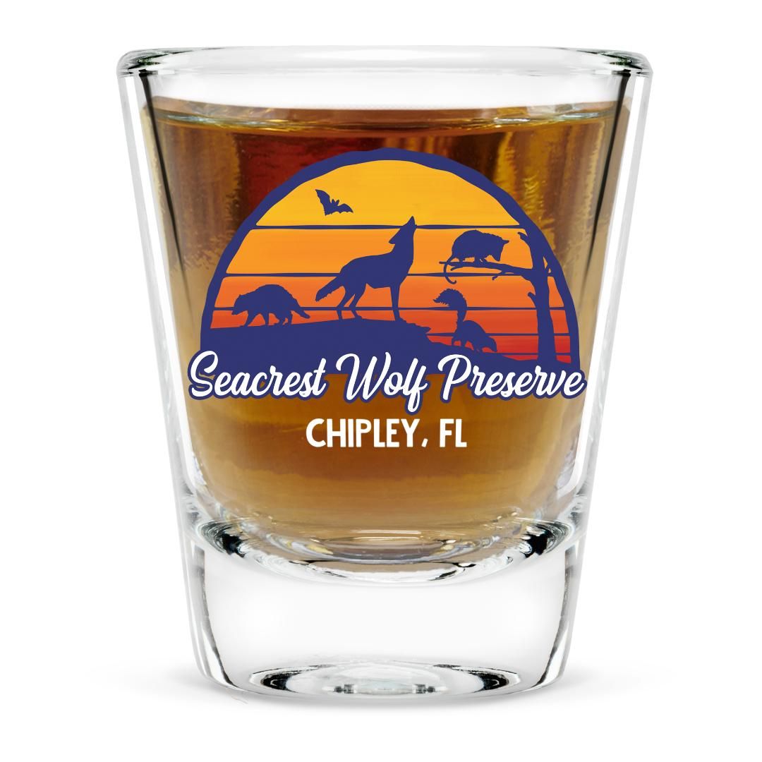 Shot Glass- SWP Sunset Silhouettes