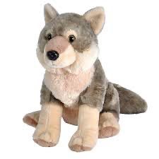 Stuffie- Gray Wolf