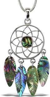 Wild Pearle Dreamcatcher Necklace