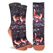 Socks-Fox Flower