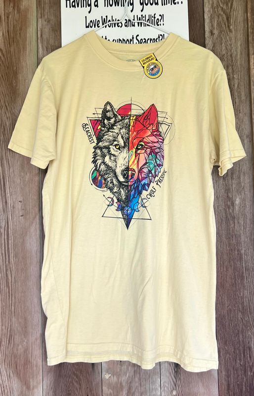 Tee- Geo Tattoo Wolf