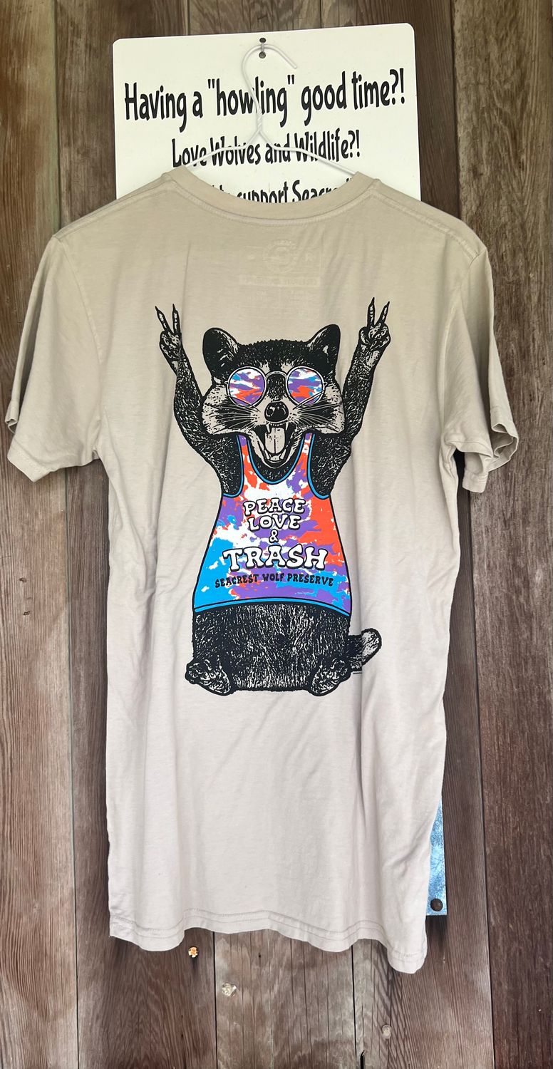 Tee- Peace Love and Trash