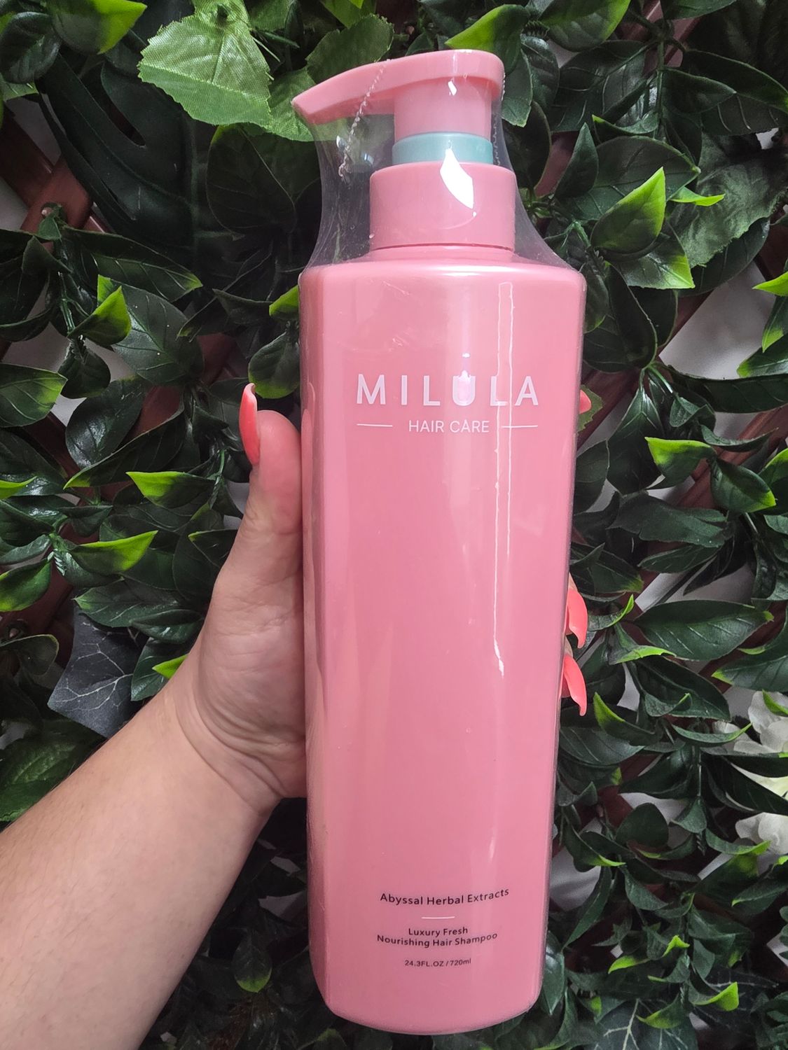 Milula nourishing hair shampoo