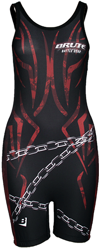 Women's Red Fire Singlet