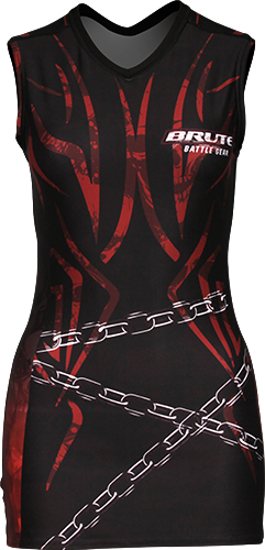 Red Fire Compression Shirt