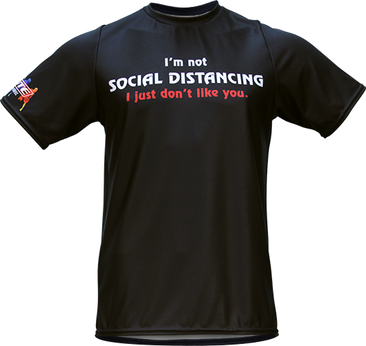Social Distancing Tee - Spread Some Comic Relief