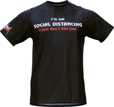 Social Distancing Tee - Spread Some Comic Relief