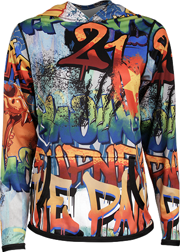 Basketball Graffiti Camo Hoodie