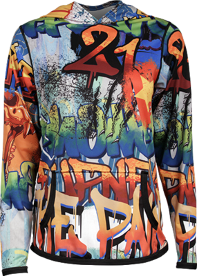 Basketball Graffiti Camo Hoodie