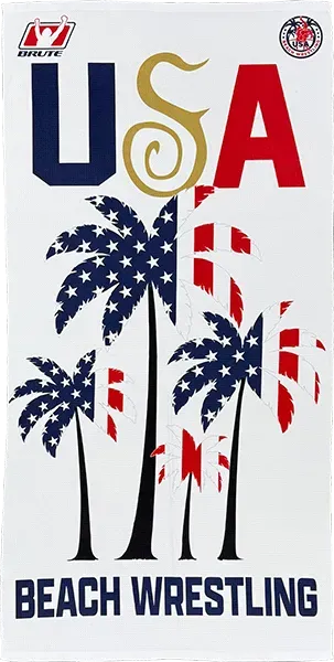 USA Beach Wrestling Sand-proof Towel