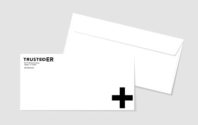 #10 Envelope, 1-Color (9.5" x 4.125")