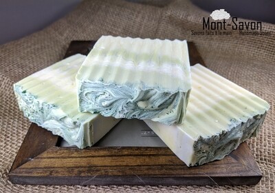 Savon au lait de coco vert