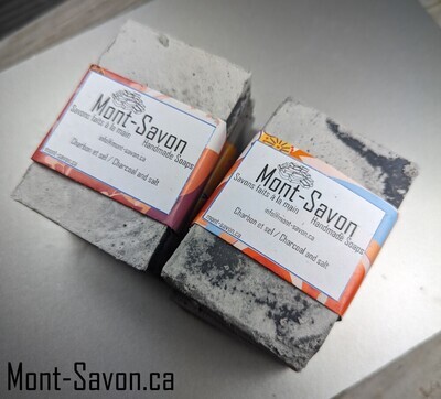 Savon Charbon &amp; sel