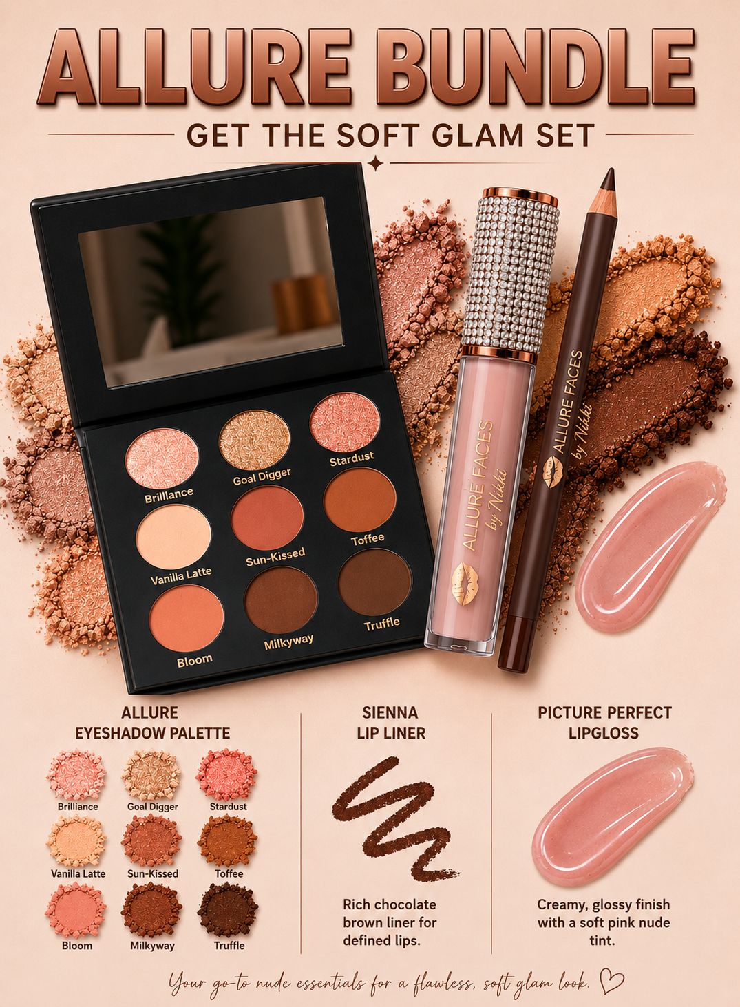Allure Bundle Soft Glam Set