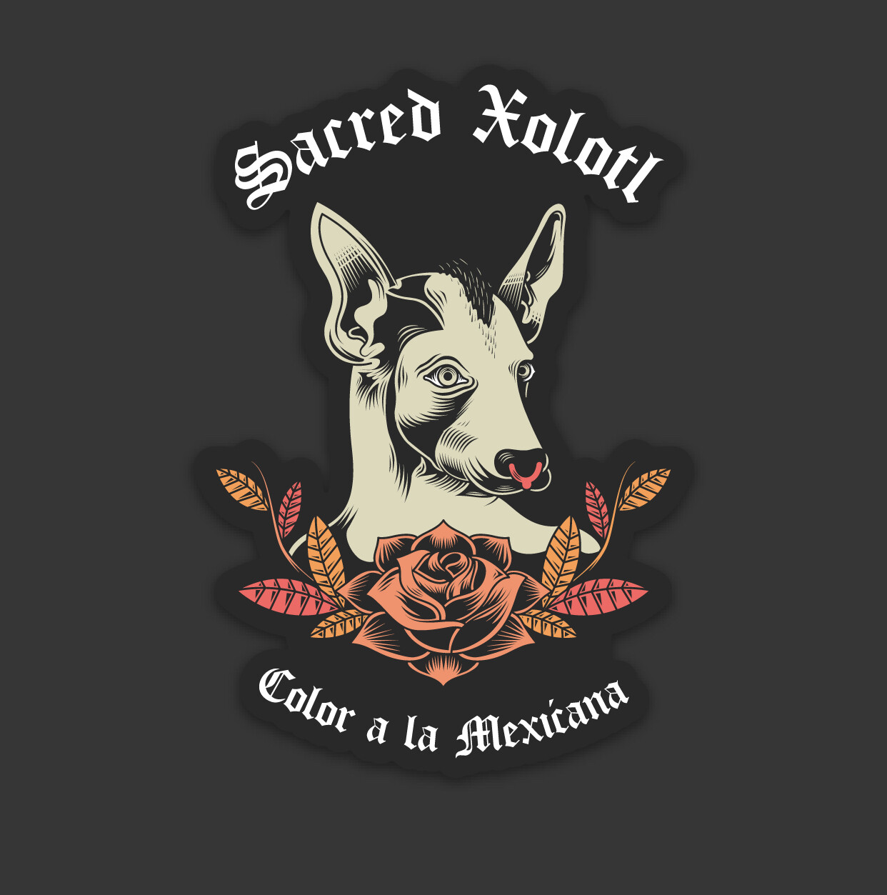 Sticker 'Sacred Xolotl'