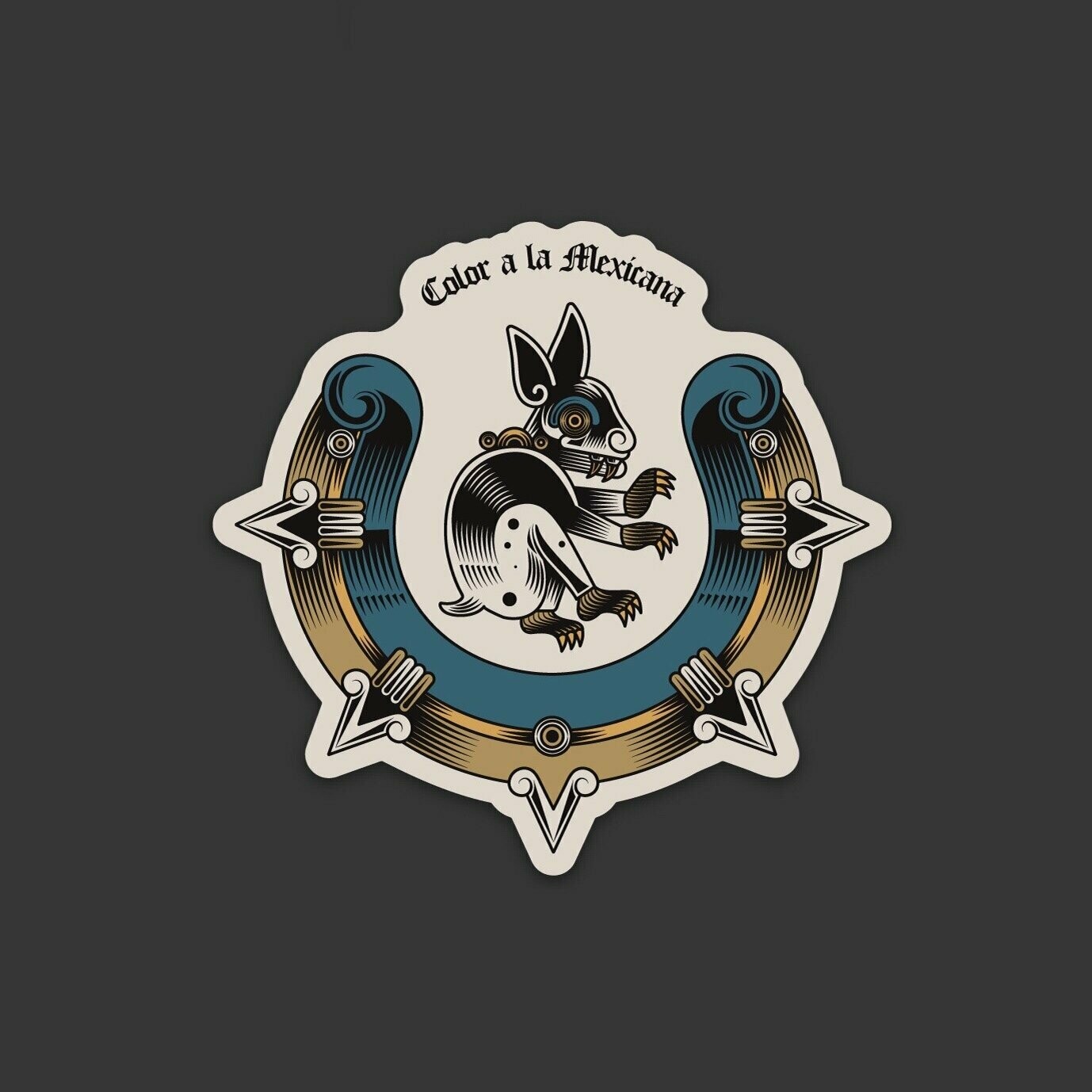 Sticker 'Tochtli'