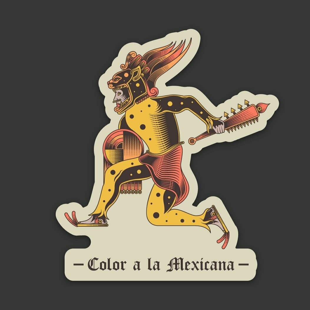Sticker 'Guerrero Jaguar"