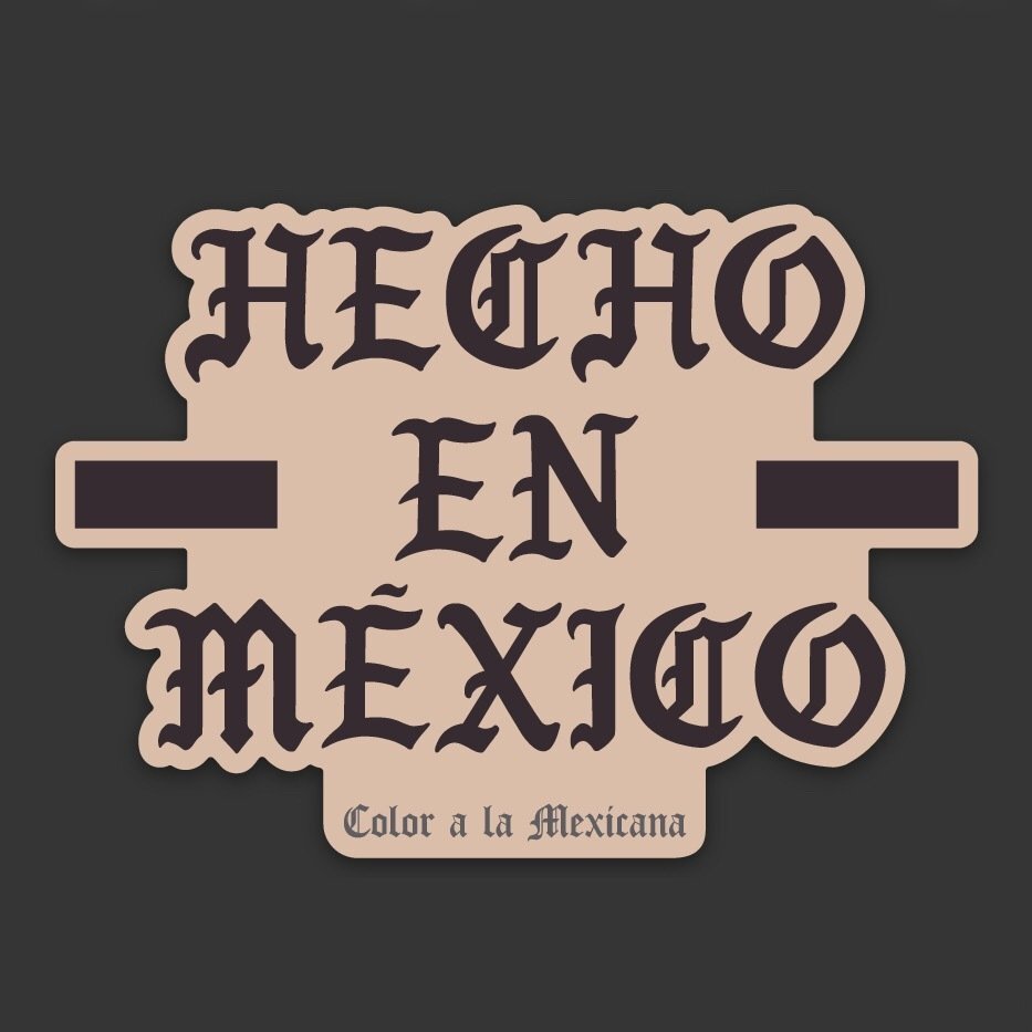 Sticker 'Made in Mexico'