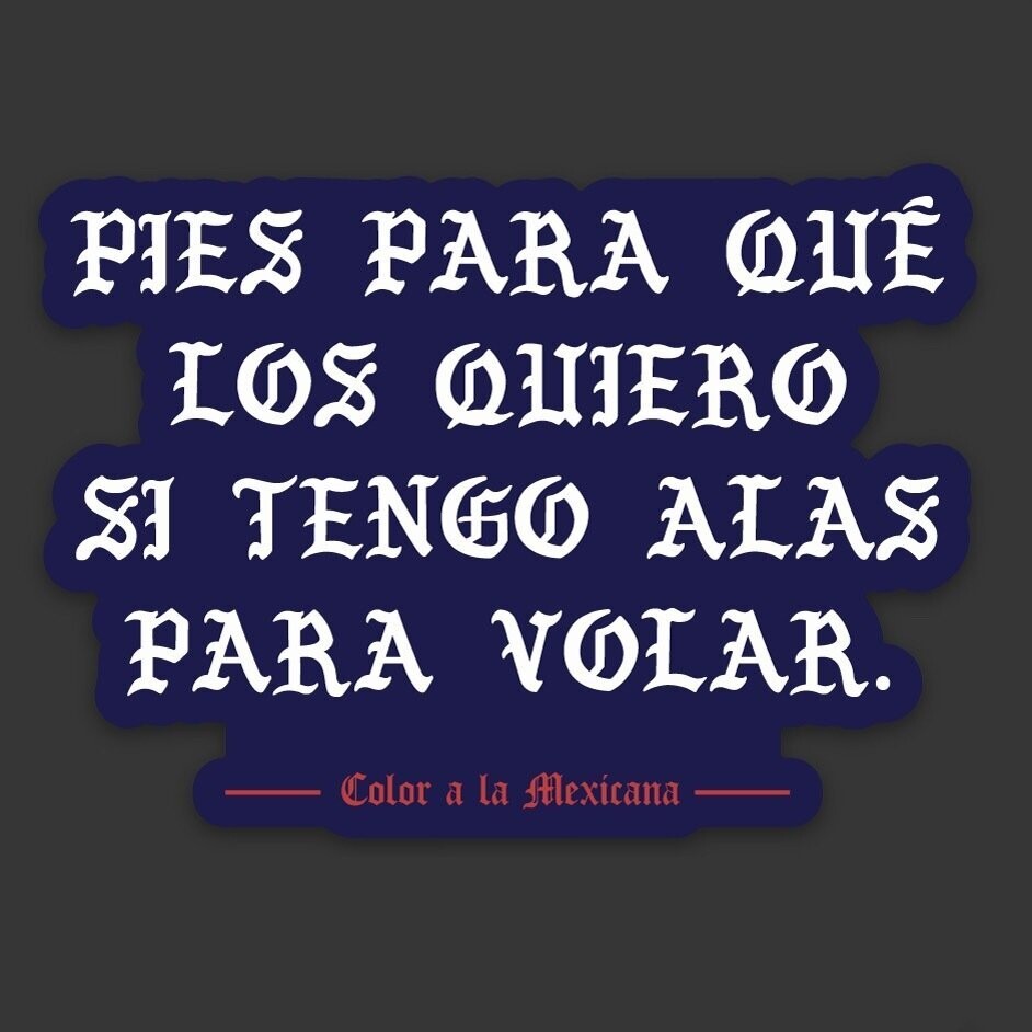 Sticker 'Frida Quote'
