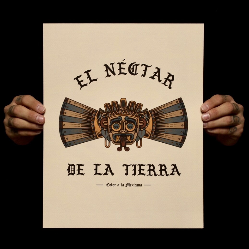'Tlaloc' Print