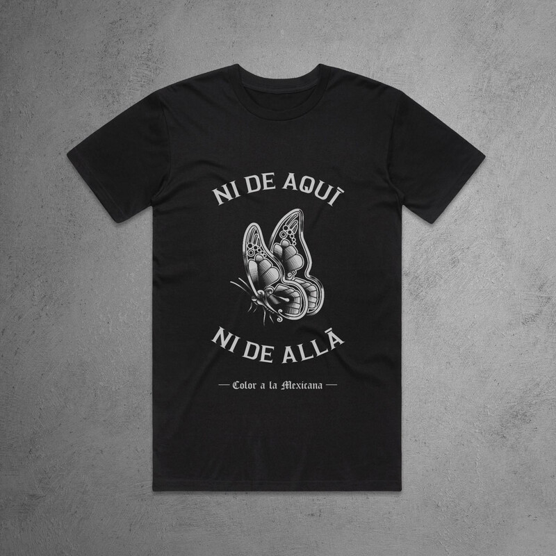 Unisex 'Ni de aquí, ni de allá (Black)'
