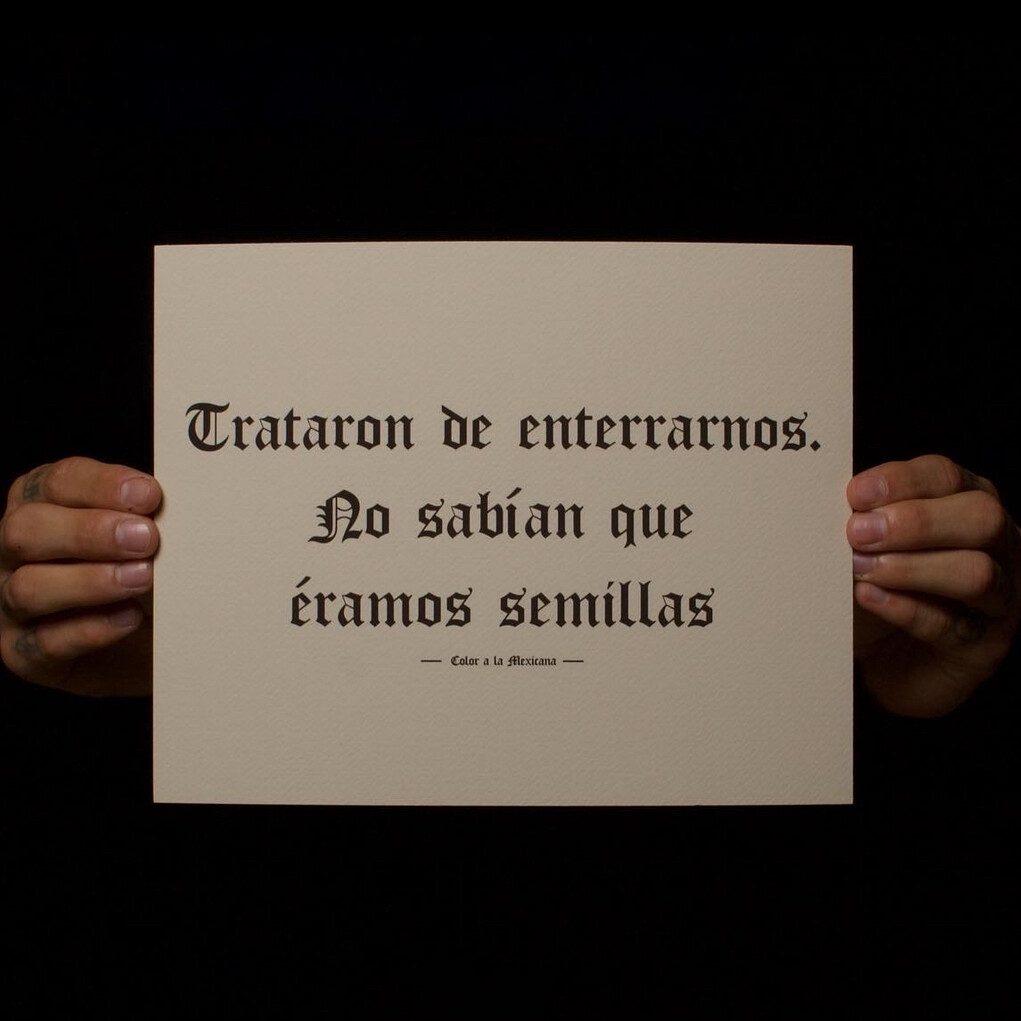 'Semillas' Print