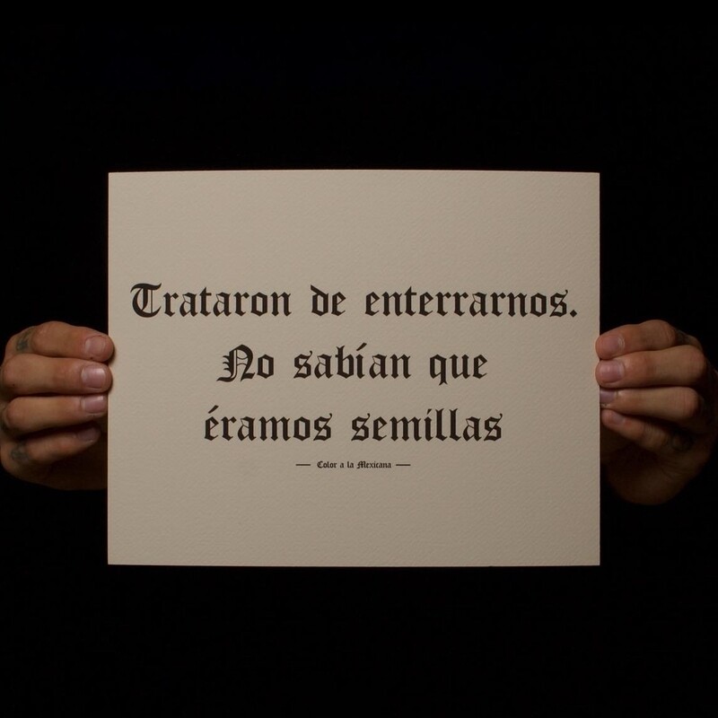 'Semillas' Print