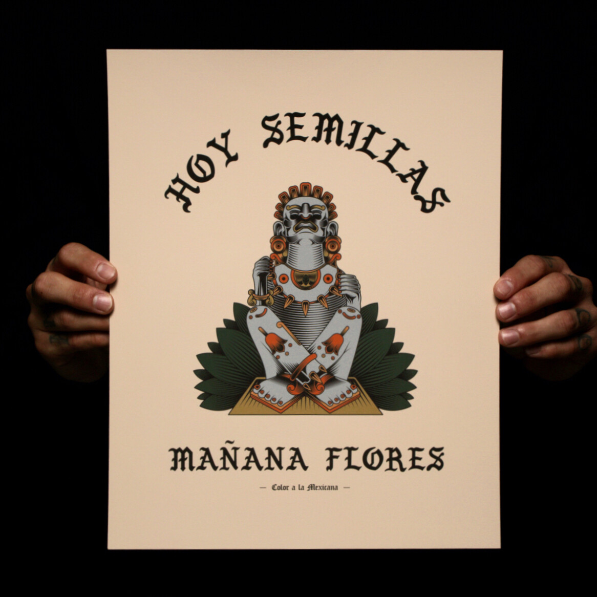 'Xochipilli' Print