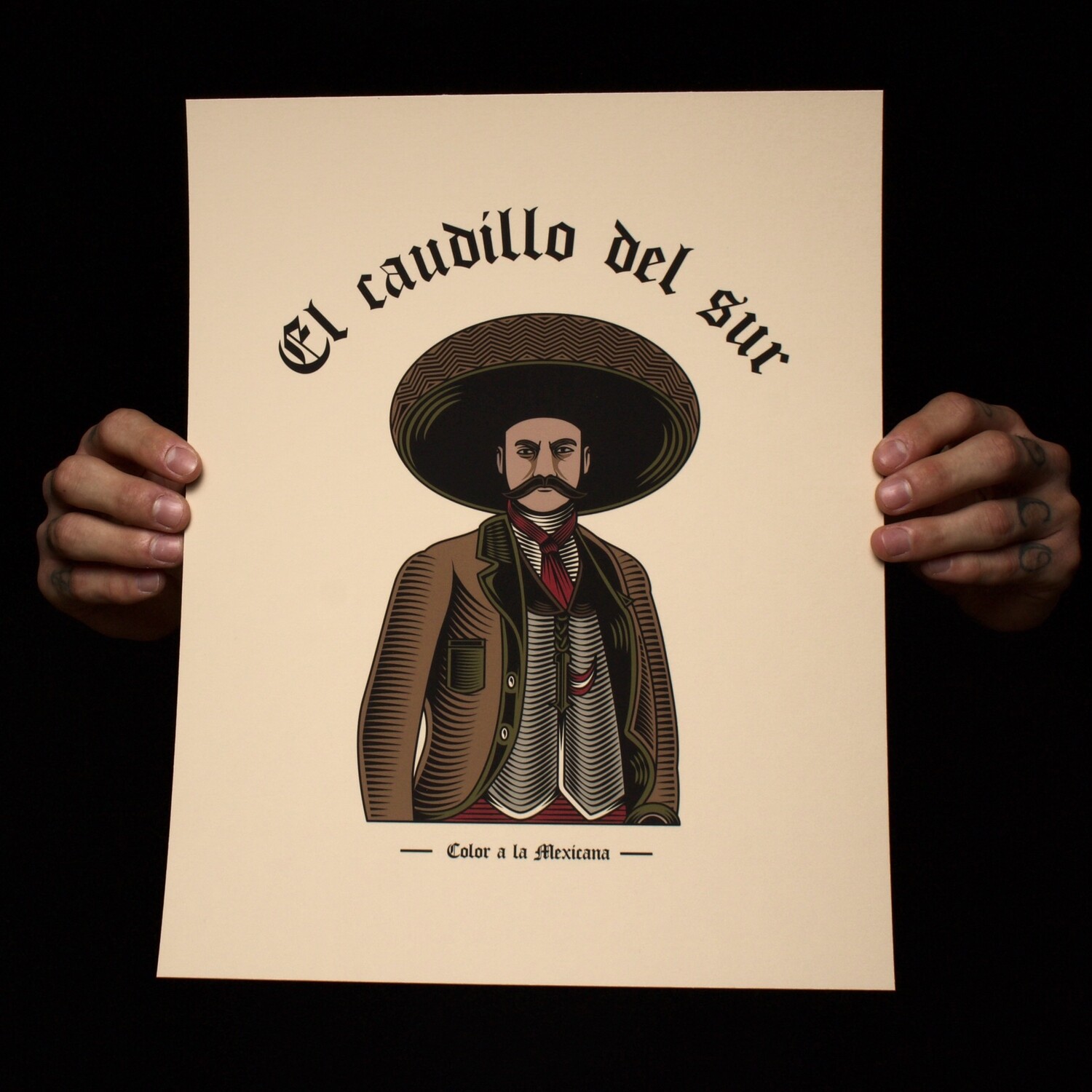 'Zapata' Print